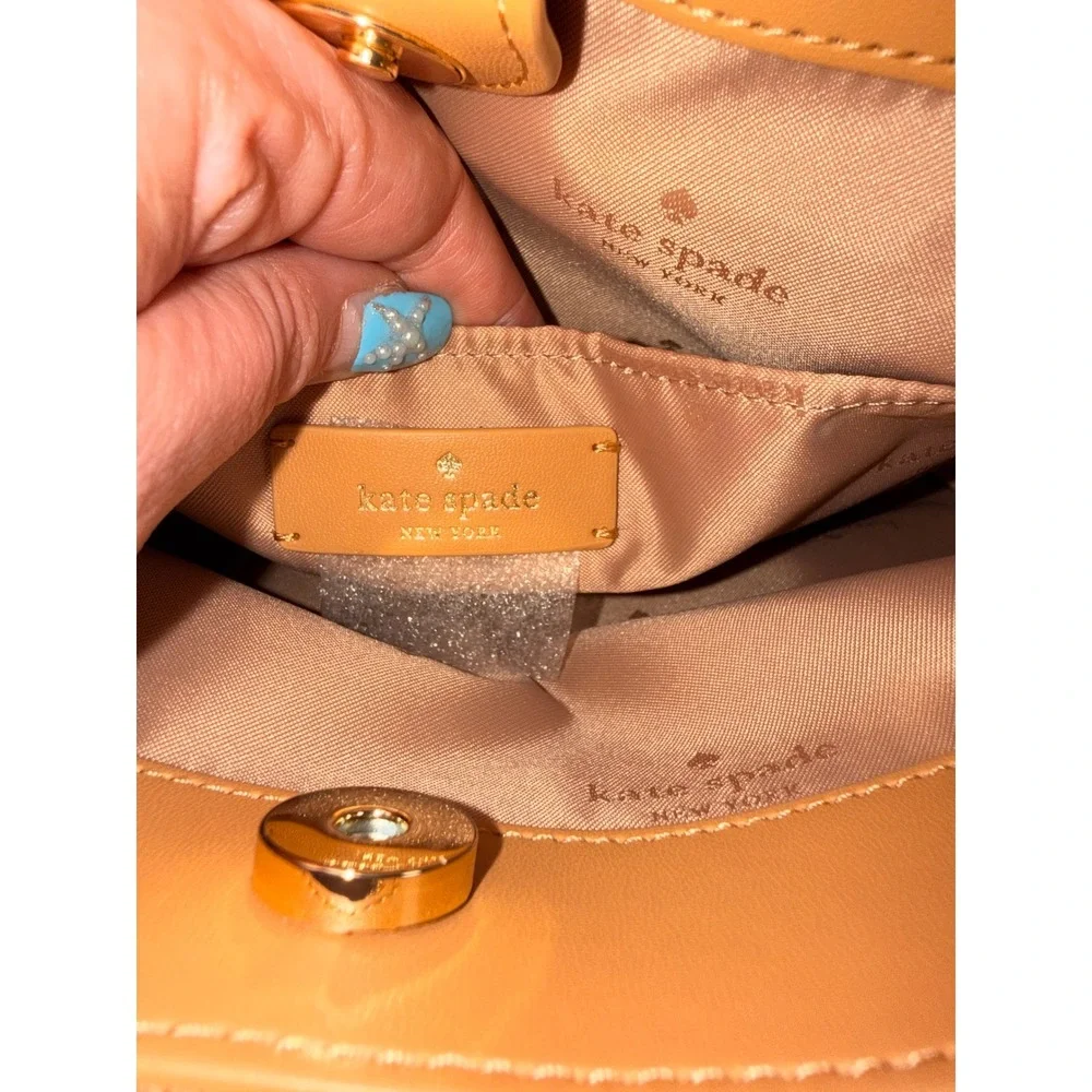 kate spade quilted leather